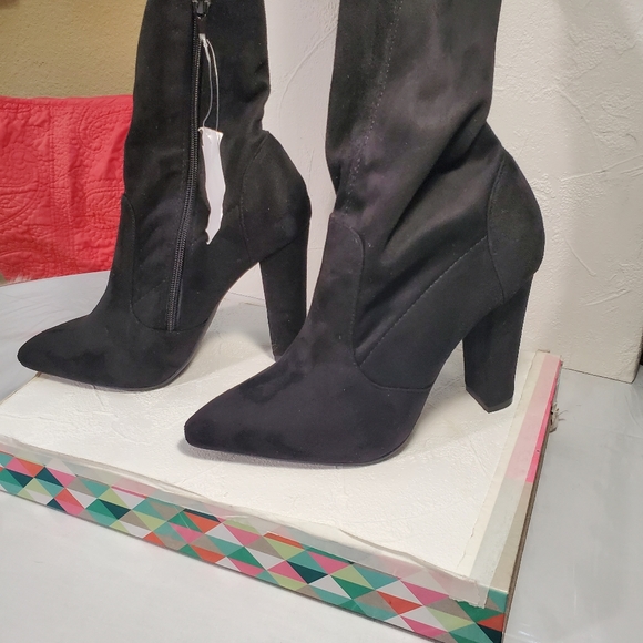 JustFab Over the Knee Boots sz 8.5 Nwt - Picture 6 of 9